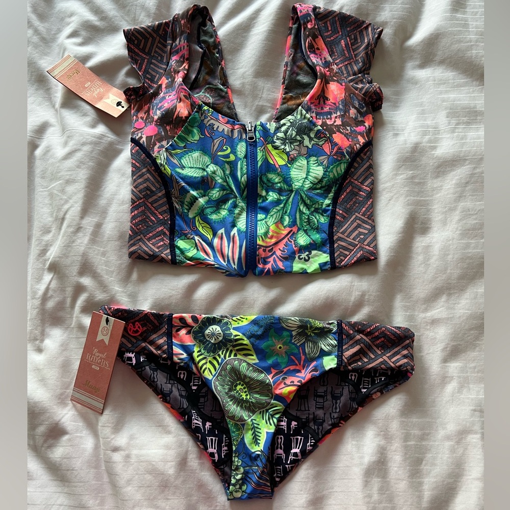 Maaji Reversible Tropical Print Bikini
